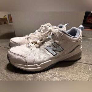 New Balance Womens 608 V5 WX608WB5 White Casual Shoes Sneakers Size 9.5